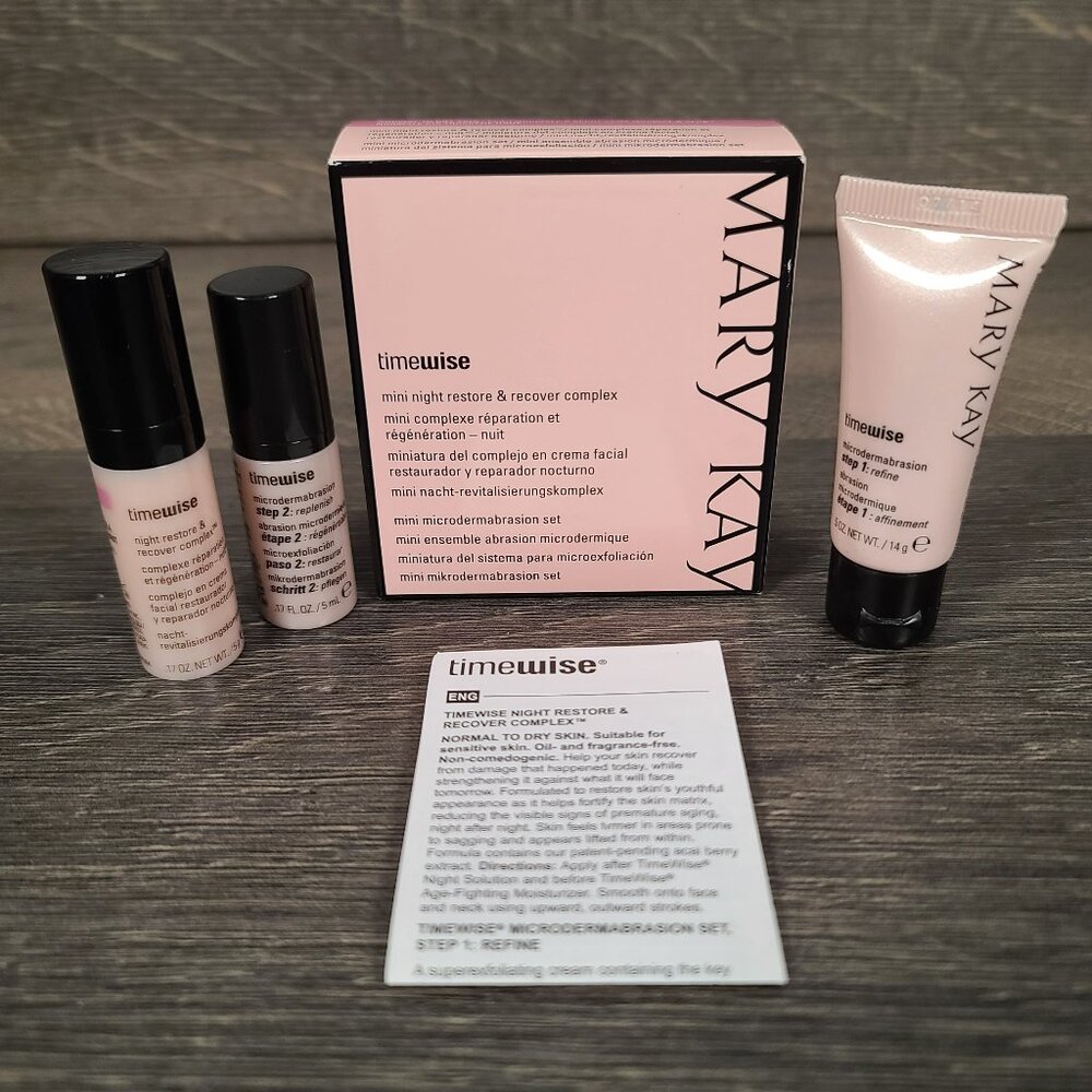 Mary Kay Timewise Mini night restore and recover